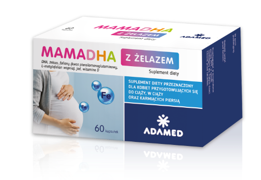 Mama DHA z żelazem